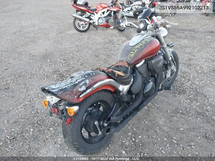 2009 Suzuki Vz800 VIN: JS1VS56A992102213 Lot: 12124483