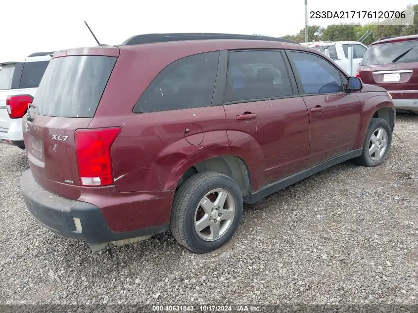 2S3DA217176120706 2007 Suzuki Xl7