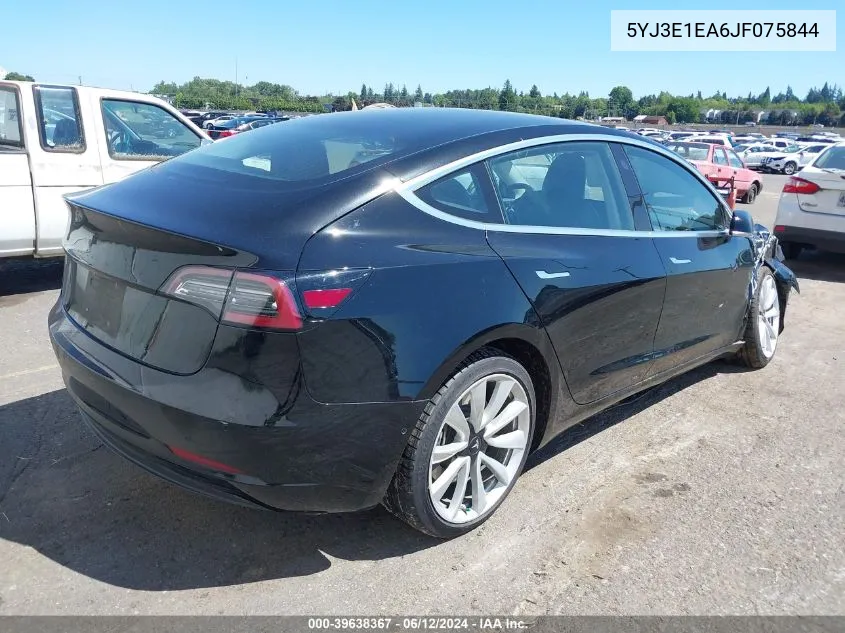 5YJ3E1EA6JF075844 2018 Tesla Model 3 Long Range/Mid Range