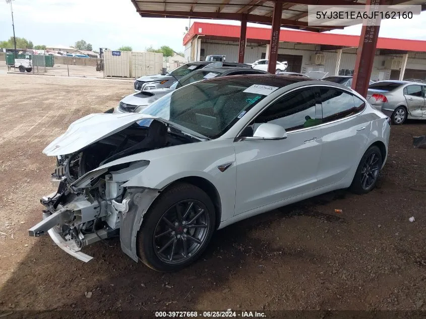 5YJ3E1EA6JF162160 2018 Tesla Model 3 Long Range/Mid Range