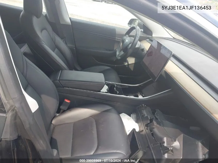 5YJ3E1EA1JF136453 2018 Tesla Model 3 Long Range/Mid Range