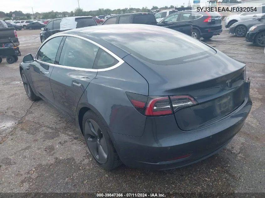 2018 Tesla Model 3 Long Range/Mid Range VIN: 5YJ3E1EA4JF032054 Lot: 39847366