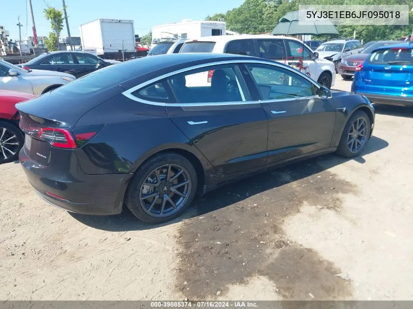 5YJ3E1EB6JF095018 2018 Tesla Model 3 Long Range/Performance