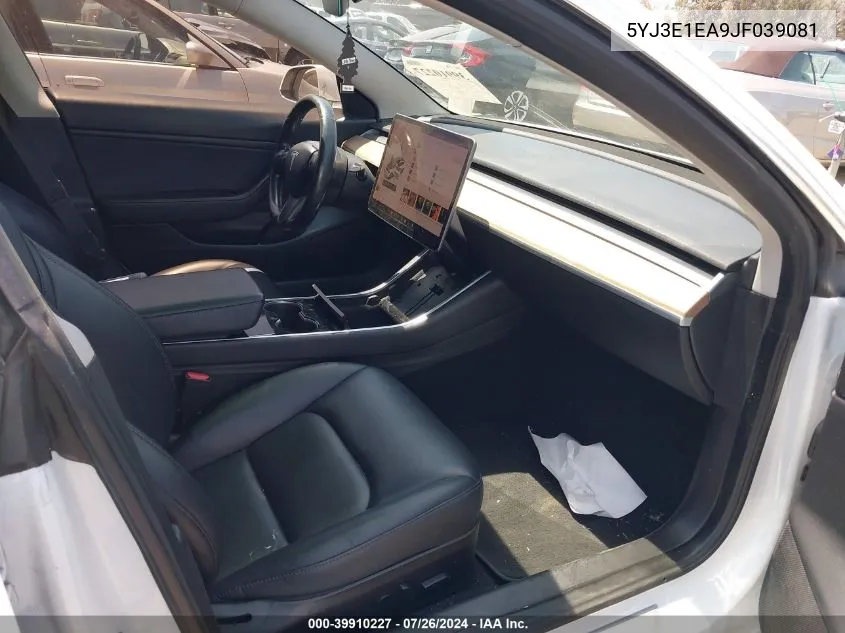 5YJ3E1EA9JF039081 2018 Tesla Model 3