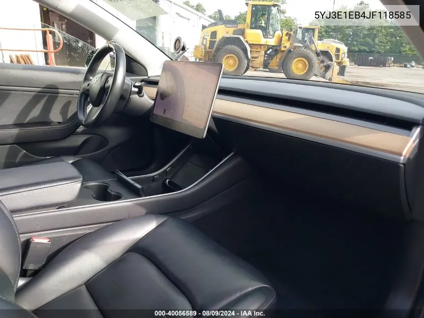 5YJ3E1EB4JF118585 2018 Tesla Model 3 Long Range/Performance