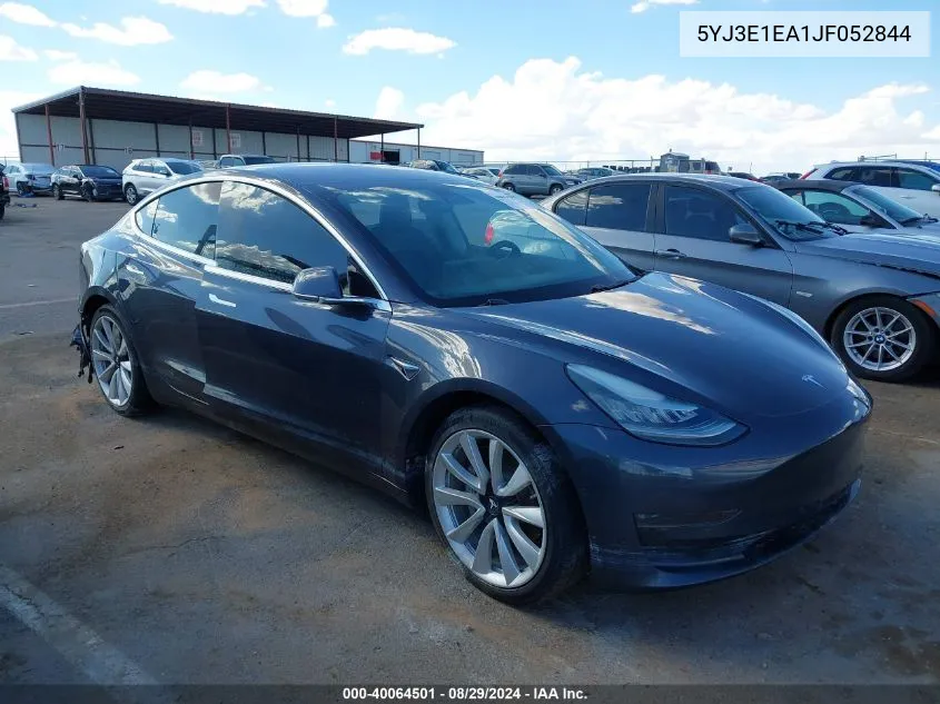 5YJ3E1EA1JF052844 2018 Tesla Model 3