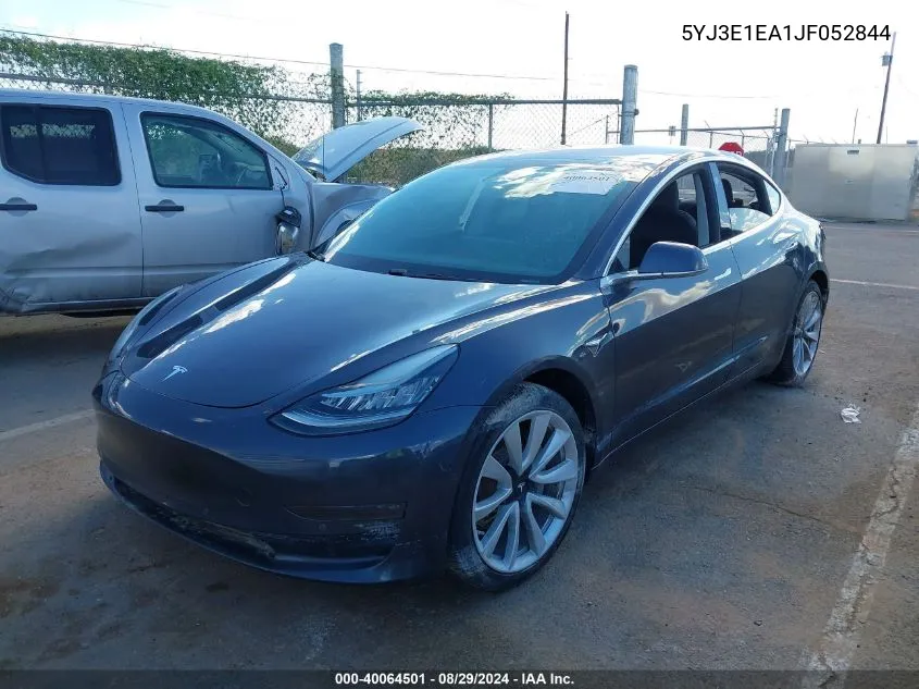 5YJ3E1EA1JF052844 2018 Tesla Model 3