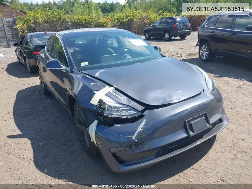 5YJ3E1EA5JF153515 2018 Tesla Model 3