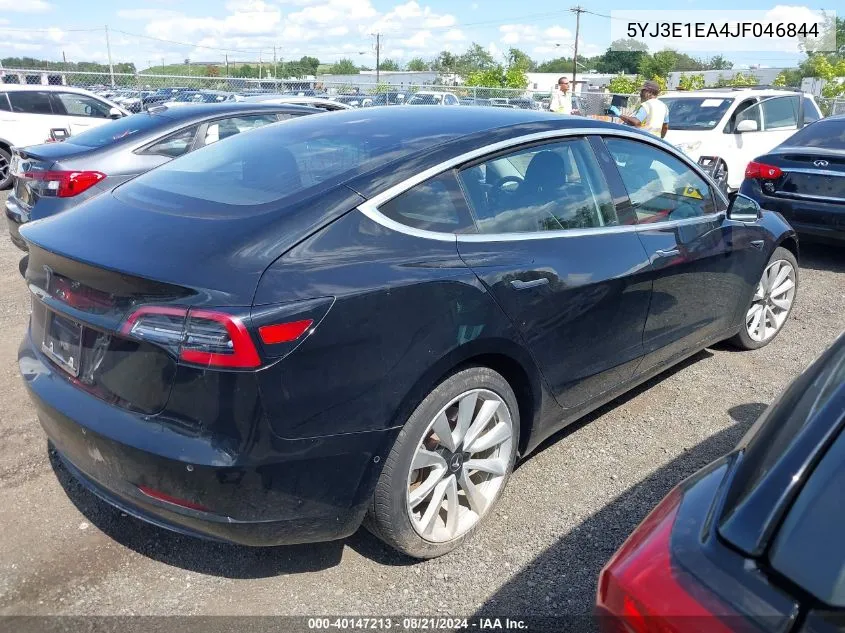 2018 Tesla Model 3 Long Range/Mid Range VIN: 5YJ3E1EA4JF046844 Lot: 40147213