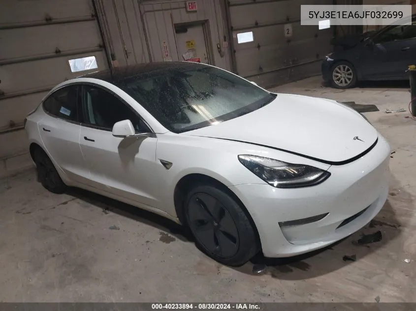 5YJ3E1EA6JF032699 2018 Tesla Model 3 Long Range/Mid Range