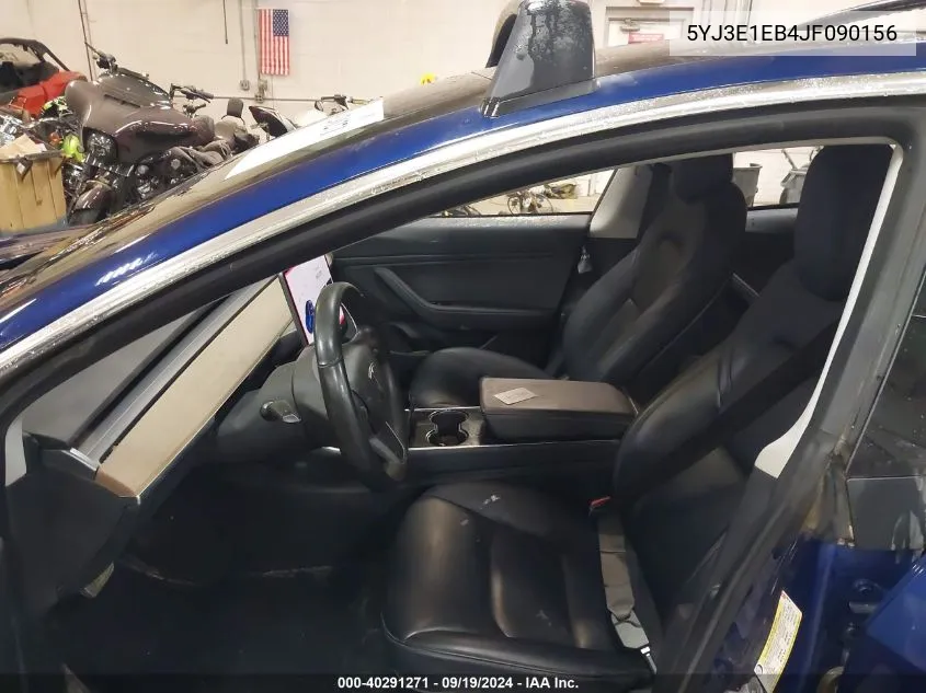 5YJ3E1EB4JF090156 2018 Tesla Model 3 Long Range/Performance