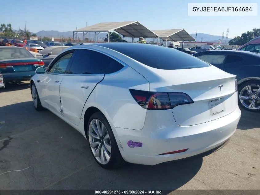 5YJ3E1EA6JF164684 2018 Tesla Model 3 Long Range/Mid Range