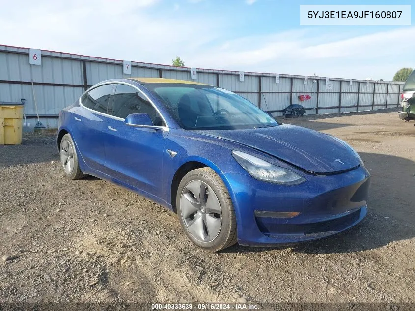 5YJ3E1EA9JF160807 2018 Tesla Model 3