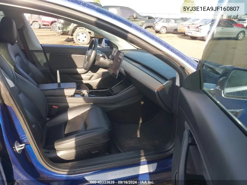 5YJ3E1EA9JF160807 2018 Tesla Model 3