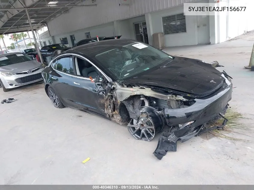 5YJ3E1EA2JF156677 2018 Tesla Model 3