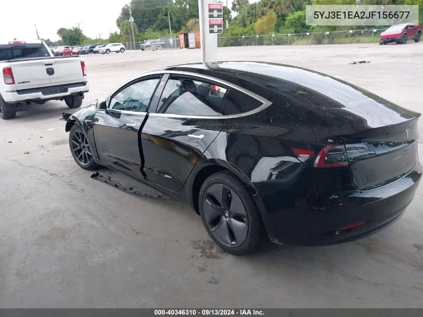 5YJ3E1EA2JF156677 2018 Tesla Model 3