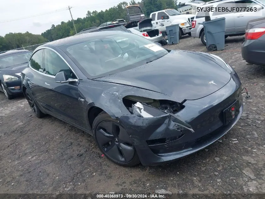 5YJ3E1EB6JF077263 2018 Tesla Model 3