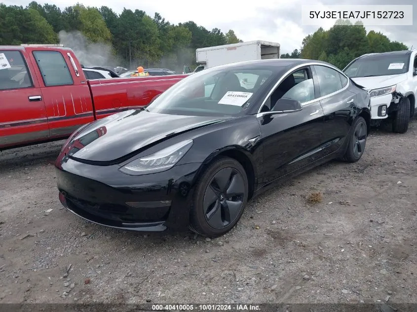 5YJ3E1EA7JF152723 2018 Tesla Model 3 Long Range/Mid Range