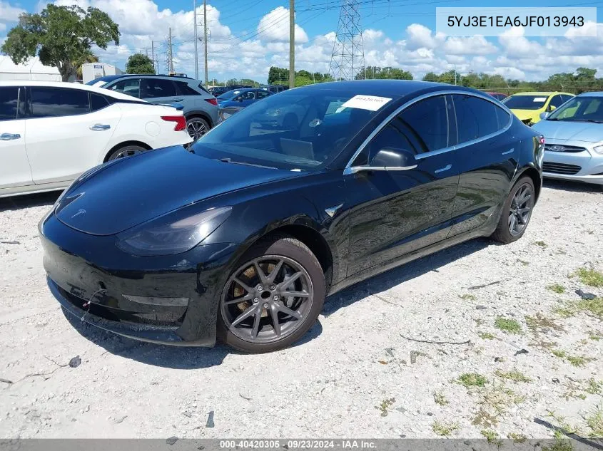 5YJ3E1EA6JF013943 2018 Tesla Model 3 Long Range/Mid Range