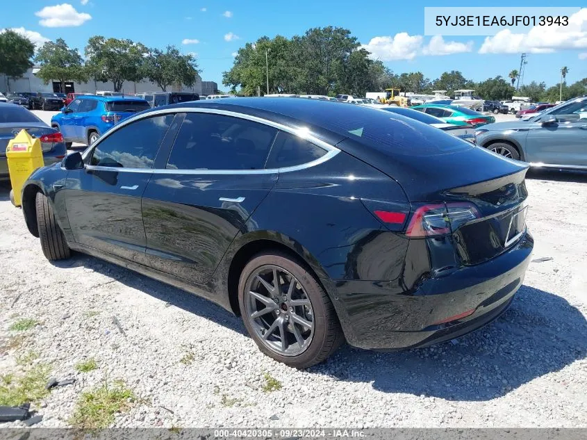 5YJ3E1EA6JF013943 2018 Tesla Model 3 Long Range/Mid Range