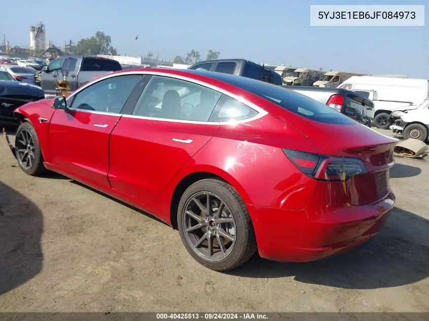 5YJ3E1EB6JF084973 2018 Tesla Model 3 Long Range/Performance