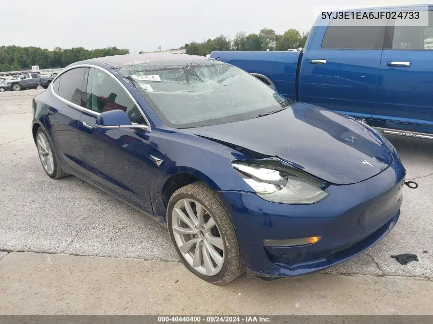 5YJ3E1EA6JF024733 2018 Tesla Model 3 Long Range/Mid Range