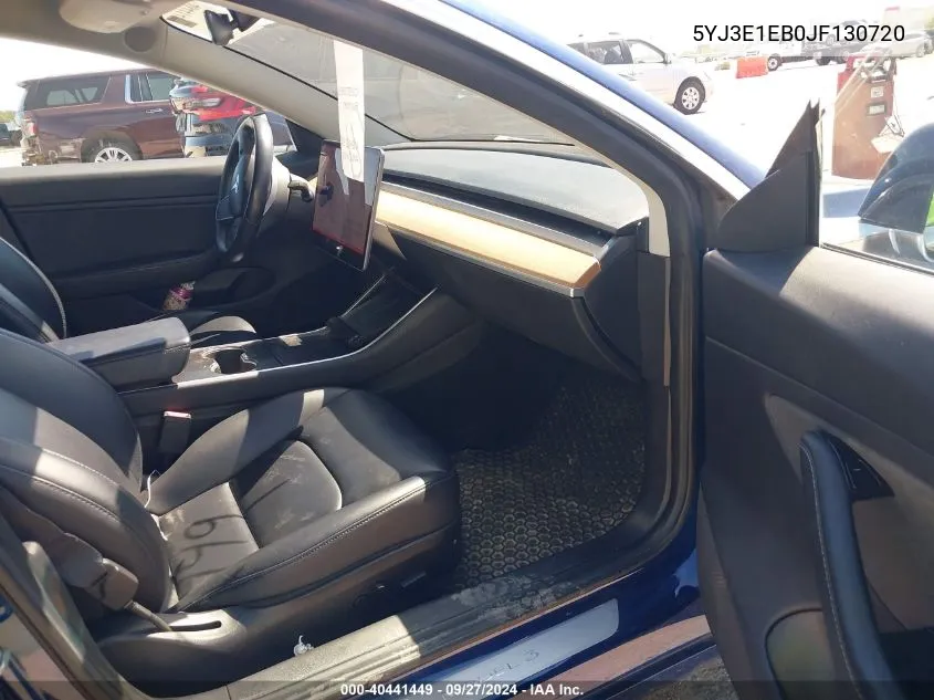 5YJ3E1EB0JF130720 2018 Tesla Model 3 Long Range/Performance