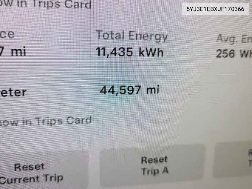 5YJ3E1EBXJF170366 2018 Tesla Model 3 Long Range/Performance