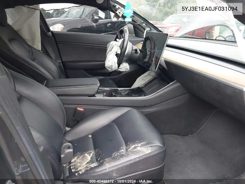 5YJ3E1EA0JF031094 2018 Tesla Model 3 Long Range/Mid Range