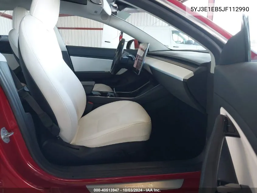 5YJ3E1EB5JF112990 2018 Tesla Model 3 Long Range/Performance