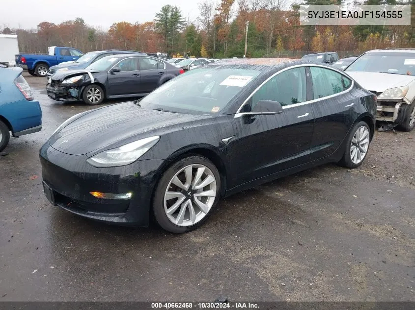 5YJ3E1EA0JF154555 2018 Tesla Model 3 Long Range/Mid Range