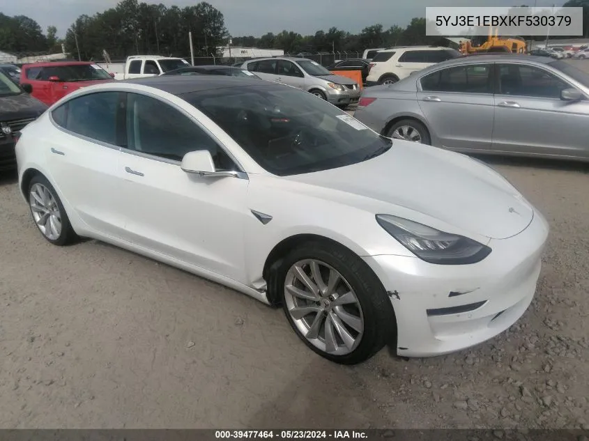 5YJ3E1EBXKF530379 2019 Tesla Model 3 Long Range/Performance