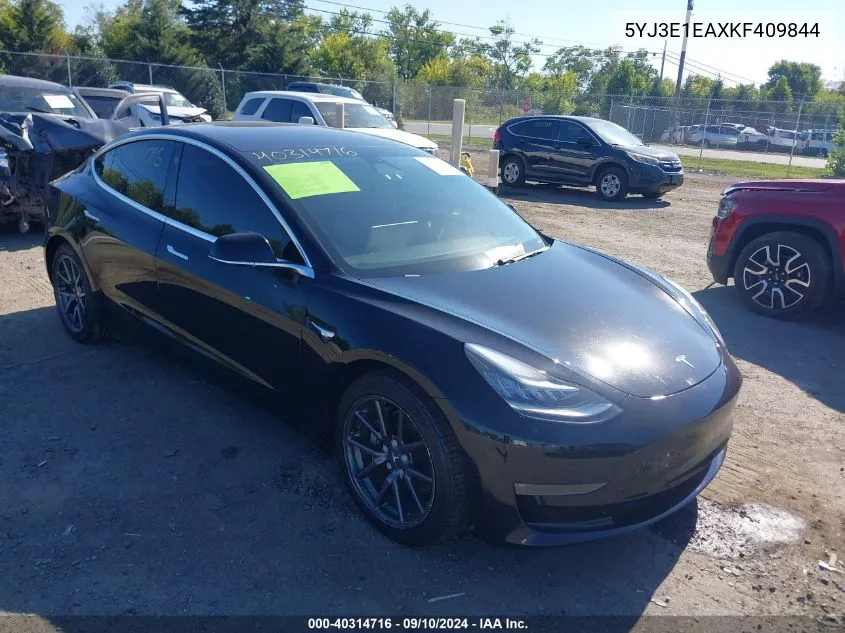 5YJ3E1EAXKF409844 2019 Tesla Model 3 Long Range/Mid Range/Standard Range/Standard Range Plus