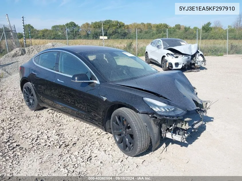 5YJ3E1EA5KF297910 2019 Tesla Model 3