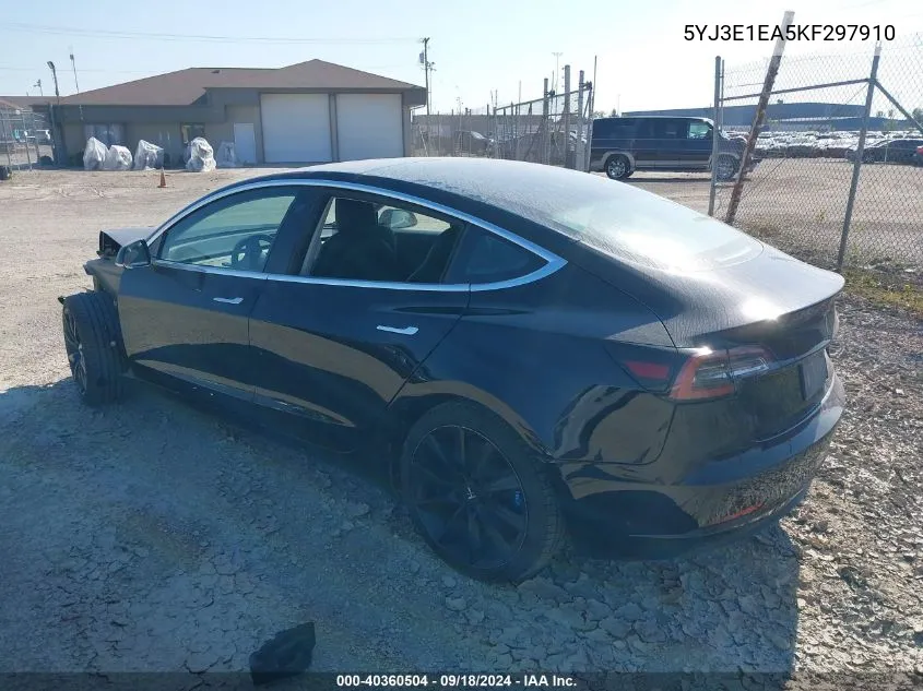 5YJ3E1EA5KF297910 2019 Tesla Model 3