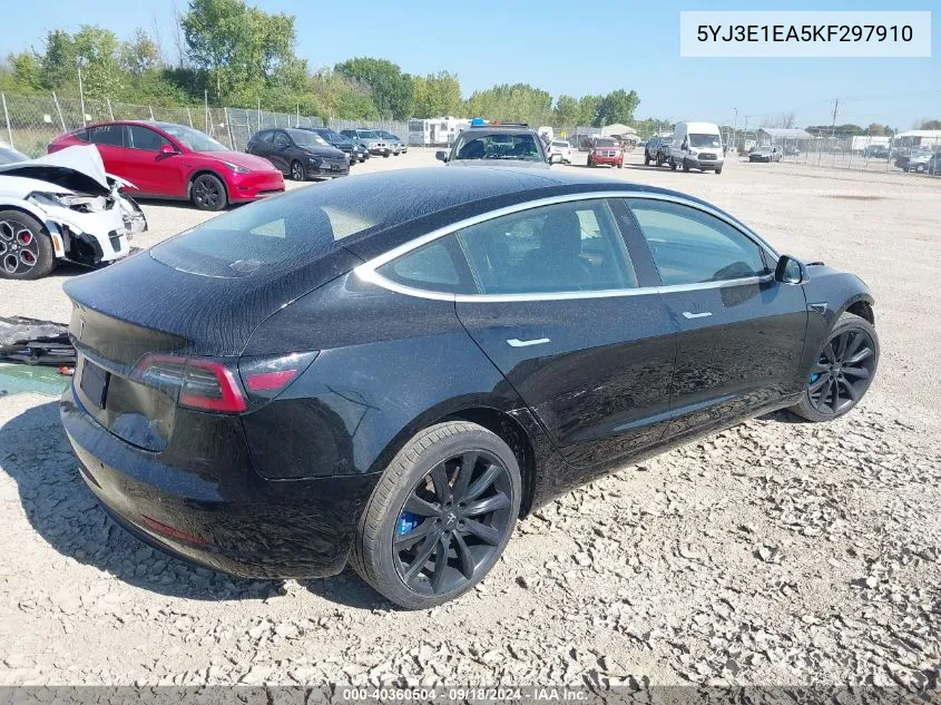 5YJ3E1EA5KF297910 2019 Tesla Model 3