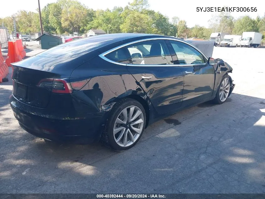 5YJ3E1EA1KF300656 2019 Tesla Model 3 Long Range/Mid Range/Standard Range/Standard Range Plus