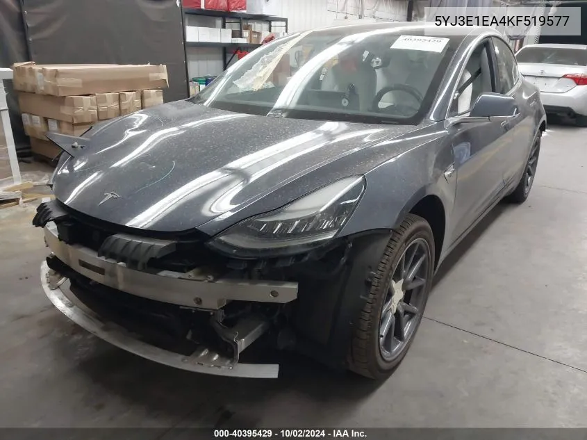 5YJ3E1EA4KF519577 2019 Tesla Model 3