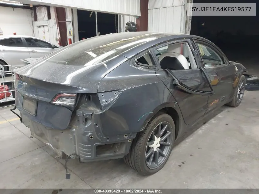 5YJ3E1EA4KF519577 2019 Tesla Model 3