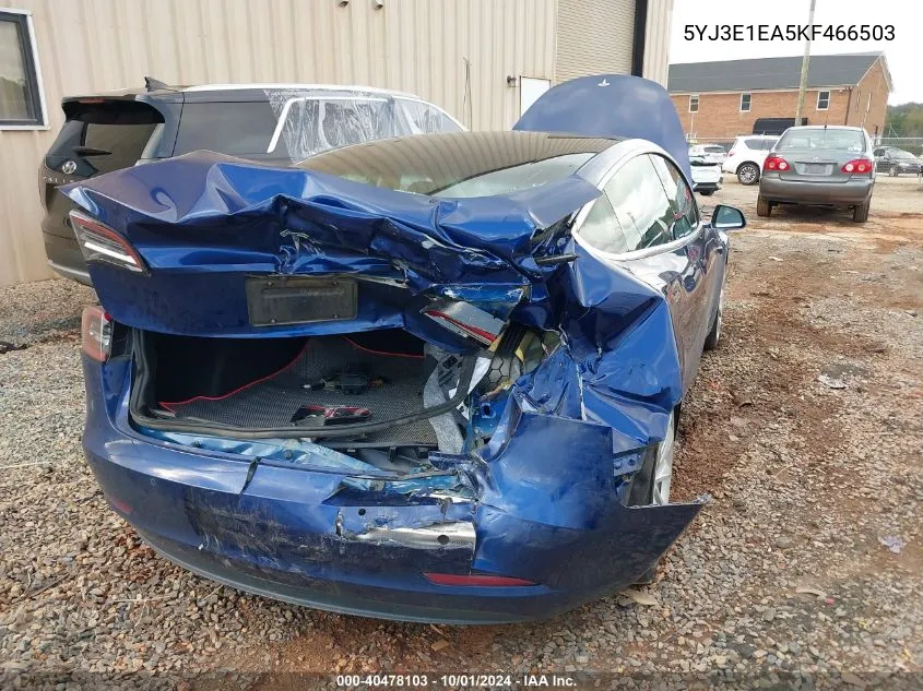 5YJ3E1EA5KF466503 2019 Tesla Model 3