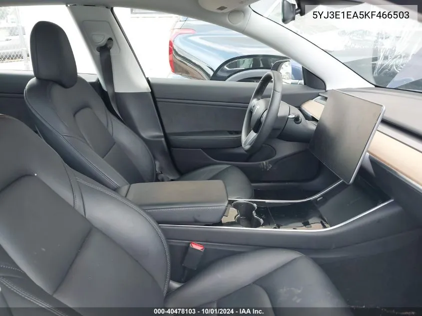 5YJ3E1EA5KF466503 2019 Tesla Model 3