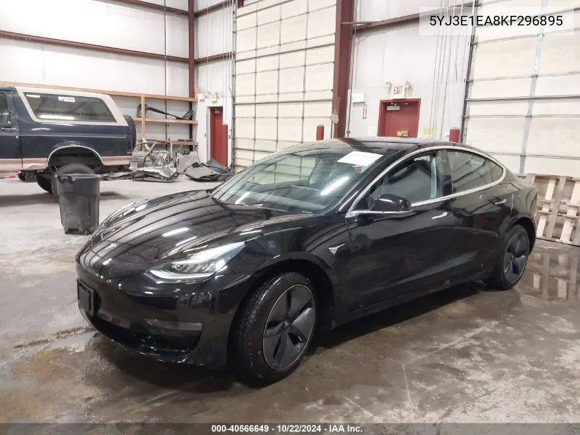 2019 Tesla Model 3 Long Range/Mid Range/Standard Range/Standard Range Plus VIN: 5YJ3E1EA8KF296895 Lot: 40566649