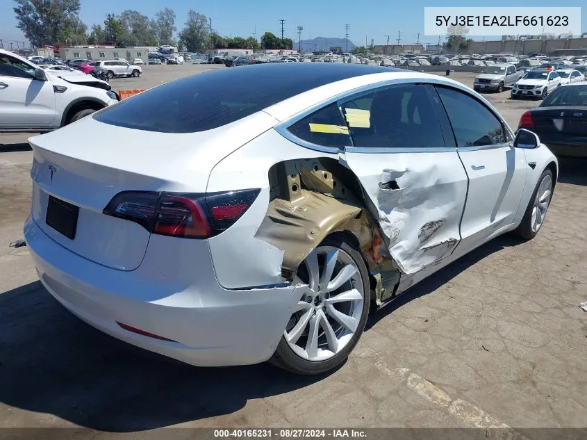 5YJ3E1EA2LF661623 2020 Tesla Model 3 Standard Range Plus Rear-Wheel Drive/Standard Range Rear-Wheel Drive