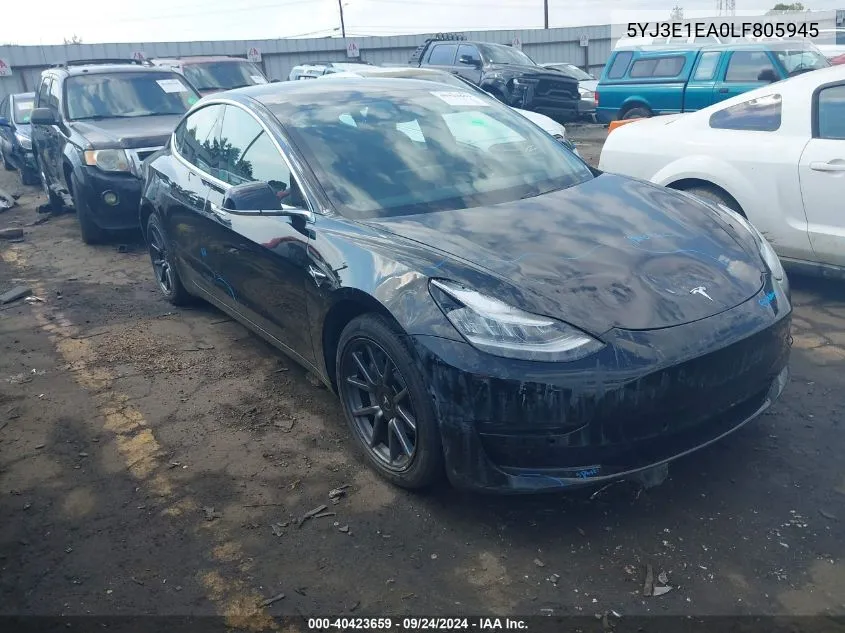 5YJ3E1EA0LF805945 2020 Tesla Model 3