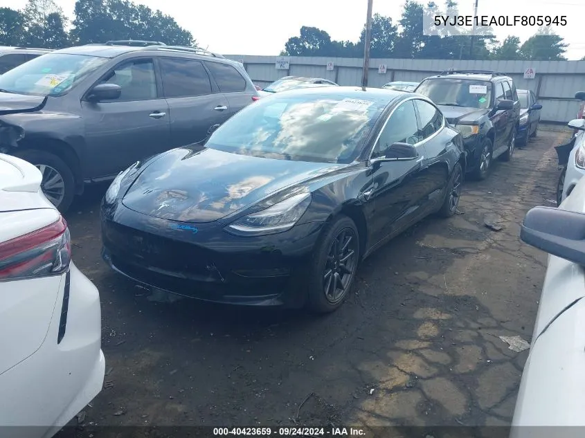 5YJ3E1EA0LF805945 2020 Tesla Model 3