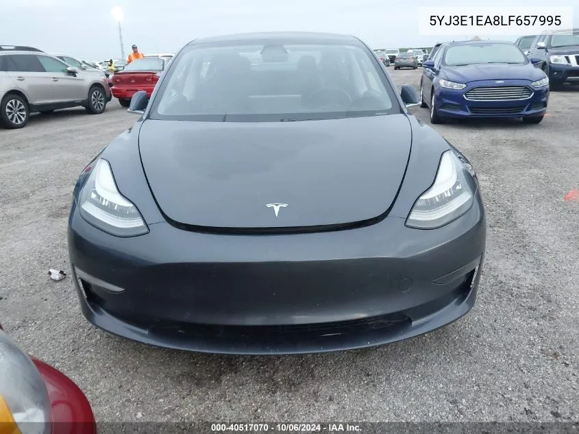 2020 Tesla Model 3 VIN: 5YJ3E1EA8LF657995 Lot: 40517070