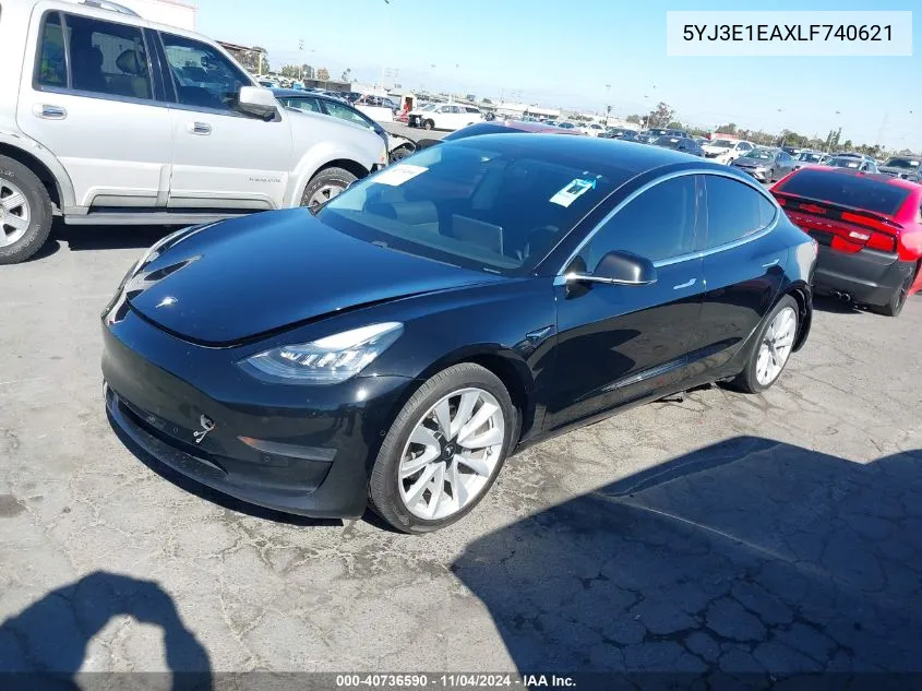 5YJ3E1EAXLF740621 2020 Tesla Model 3 Standard Range Plus Rear-Wheel Drive/Standard Range Rear-Wheel Drive