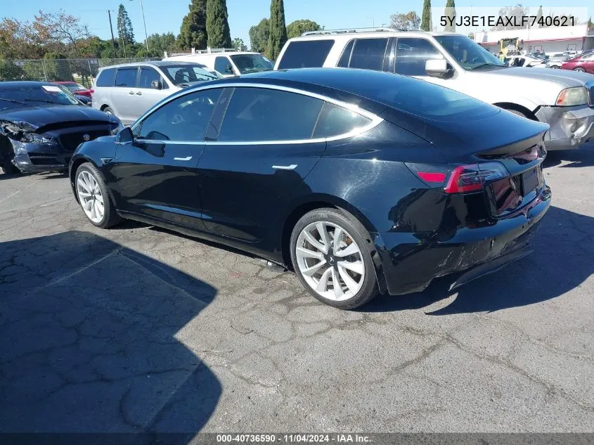 5YJ3E1EAXLF740621 2020 Tesla Model 3 Standard Range Plus Rear-Wheel Drive/Standard Range Rear-Wheel Drive