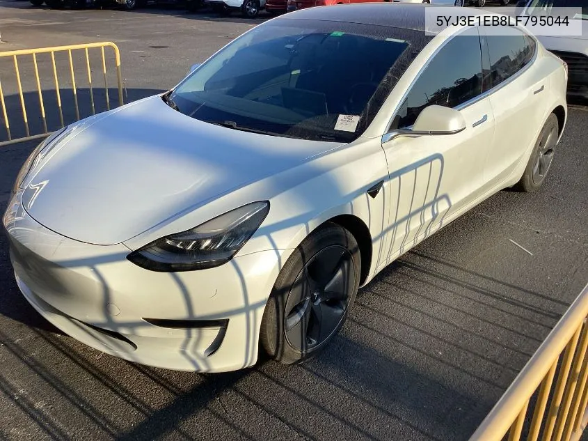 2020 Tesla Model 3 VIN: 5YJ3E1EB8LF795044 Lot: 40845130