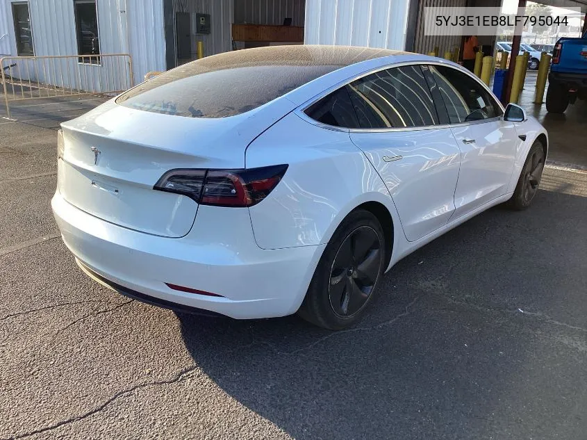 2020 Tesla Model 3 VIN: 5YJ3E1EB8LF795044 Lot: 40845130